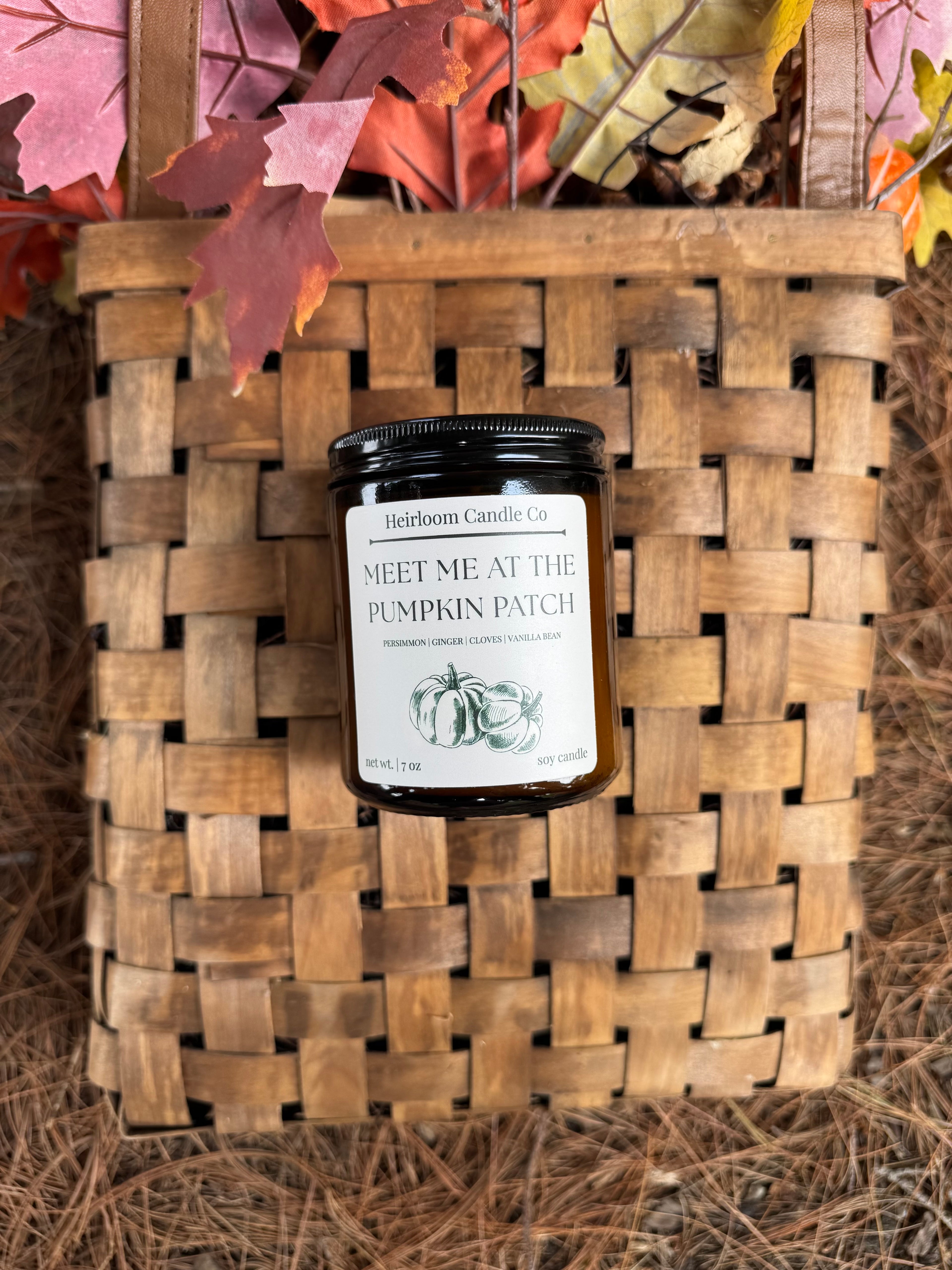 Meet Me at the Pumpkin Patch 7 OZ Soy Candle