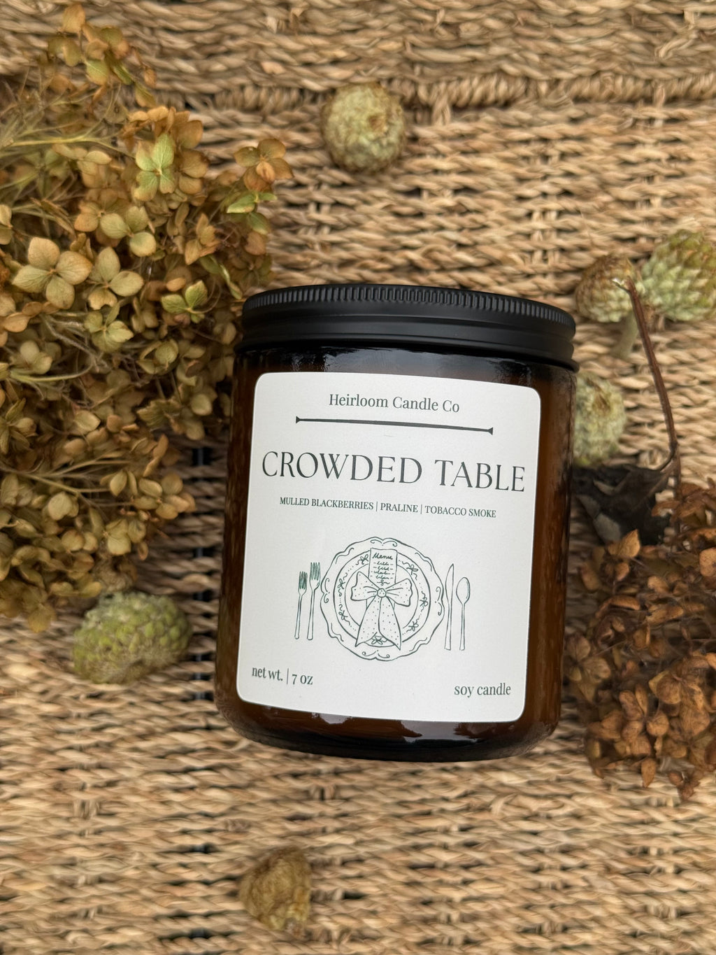 Crowded Table 7 OZ Soy Candle