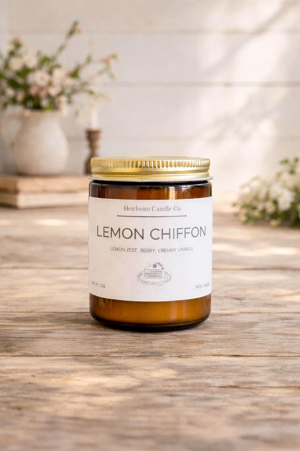 Lemon Chiffon | Soy Candle | Spring Collection