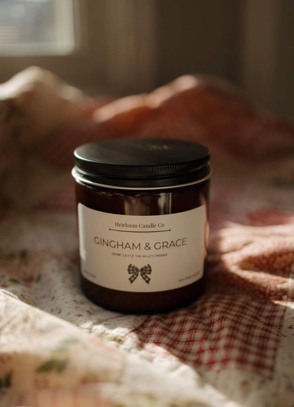 Gingham & Grace || All American Summer Collection || Soy Candle