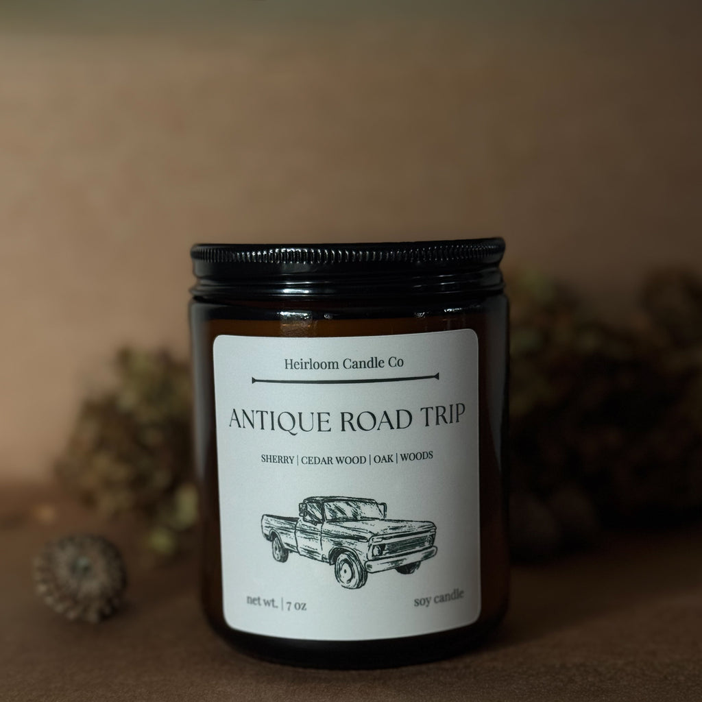 Antique Road Trip 7 OZ Soy Candle