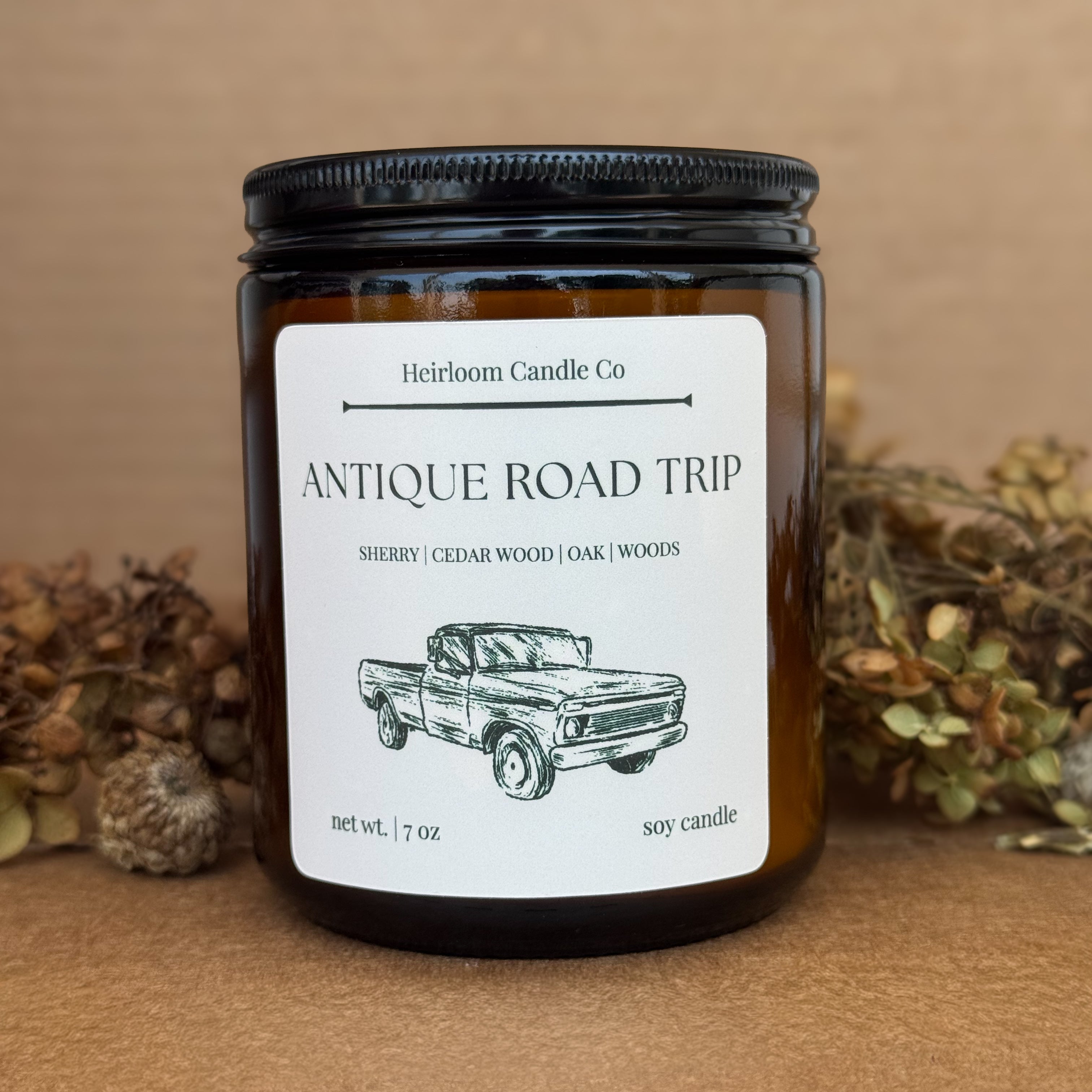 Antique Road Trip || 7 OZ Soy Candle