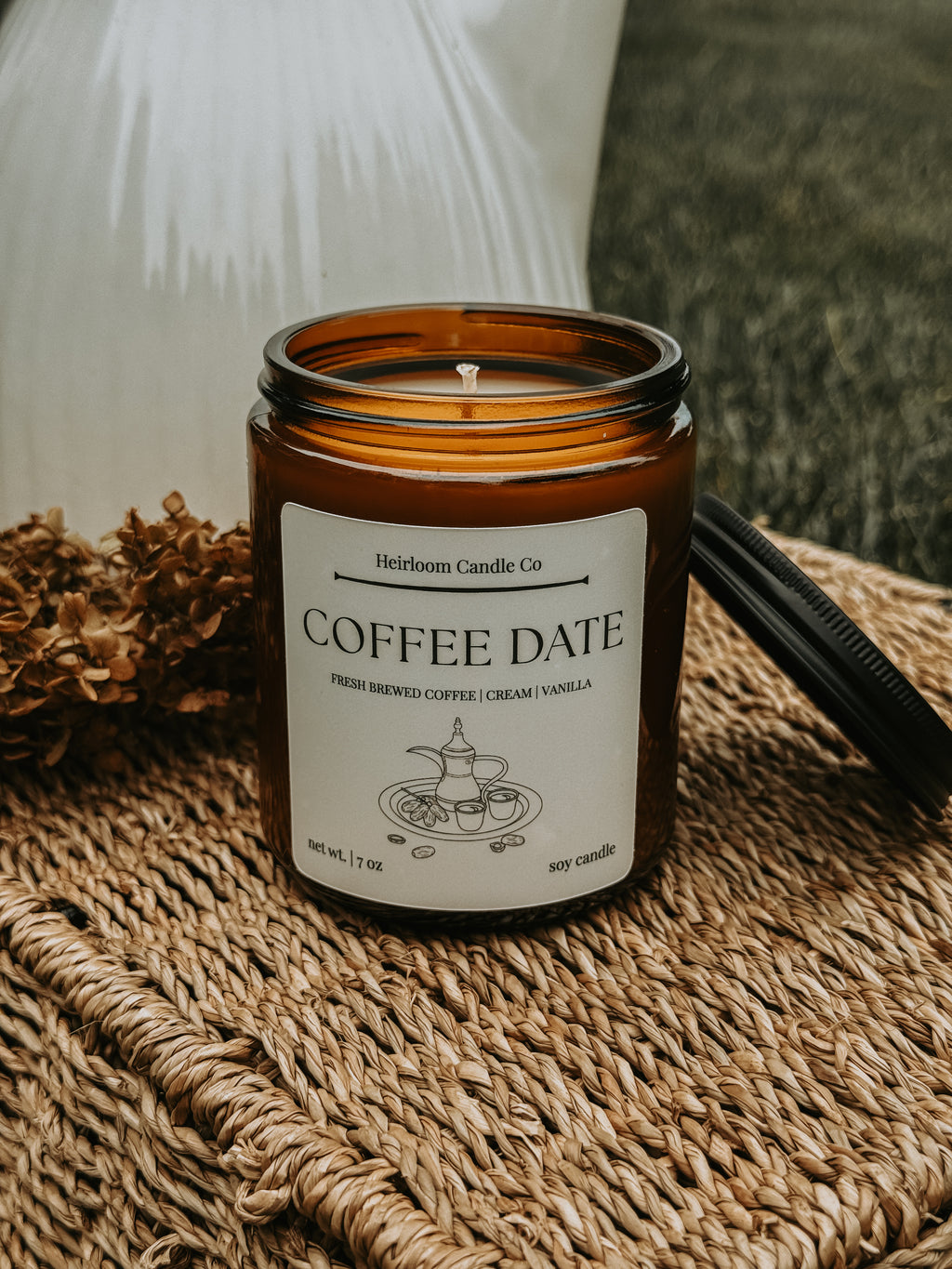 Coffee Date 7 OZ Soy Candle