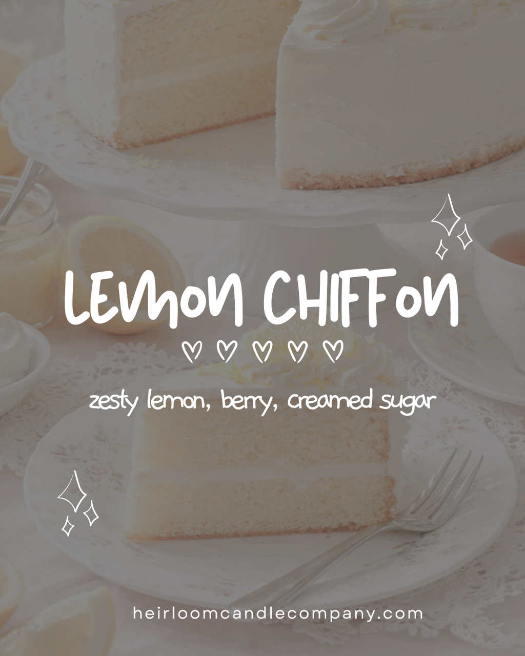Lemon Chiffon | Soy Candle | Spring Collection