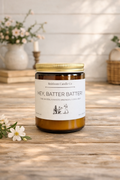 Hey, Batter Batter | Soy Candle | Baseball Candle | Spring Collection