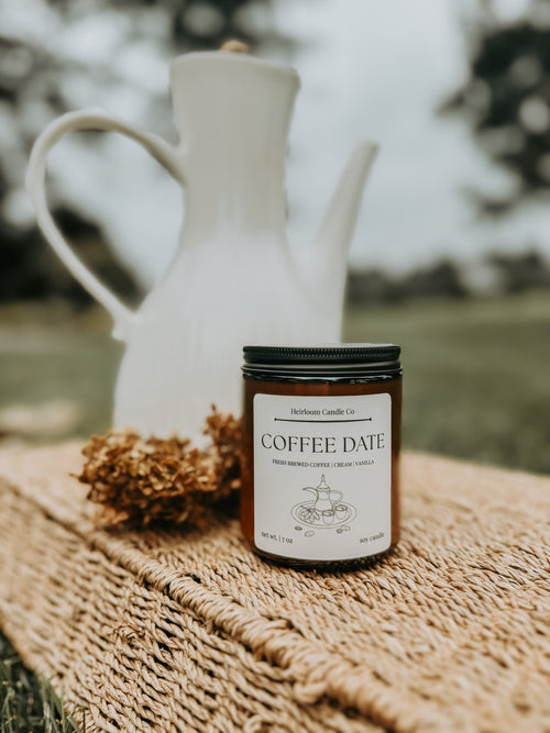 Coffee Date 7 OZ Soy Candle