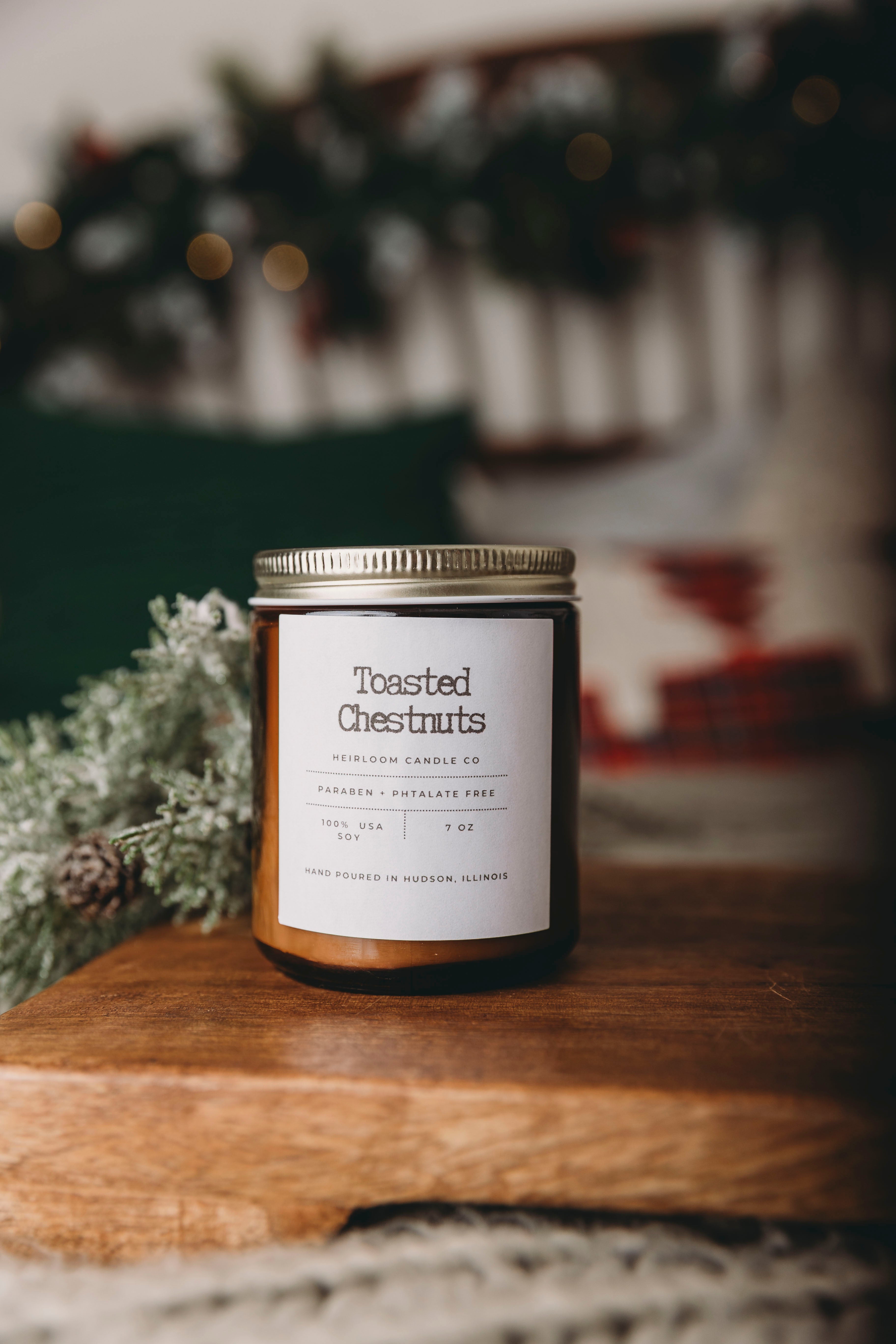 Toasted Chestnuts | Soy Candle | The Keepsake Collection