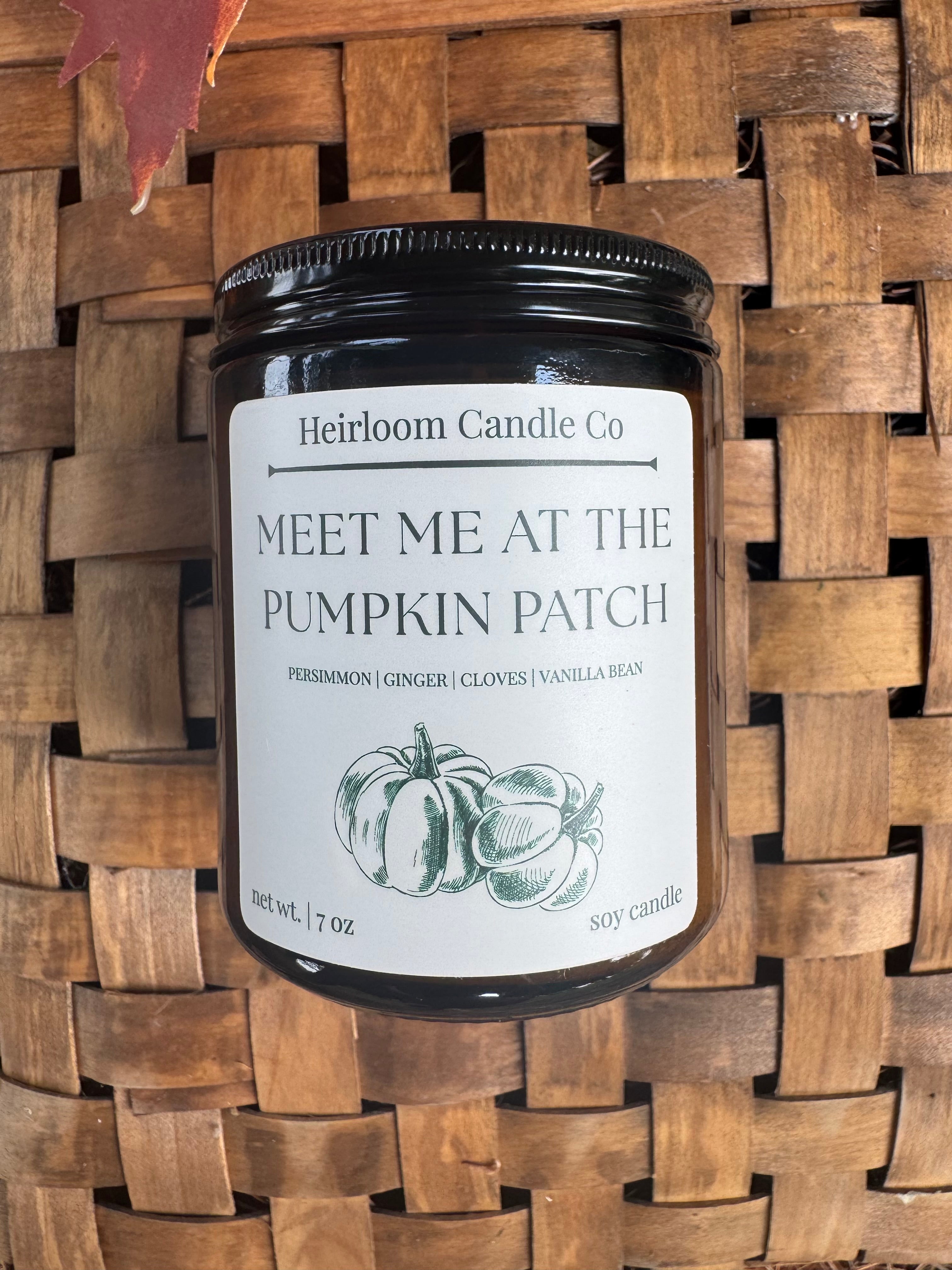 Meet Me at the Pumpkin Patch 7 OZ Soy Candle