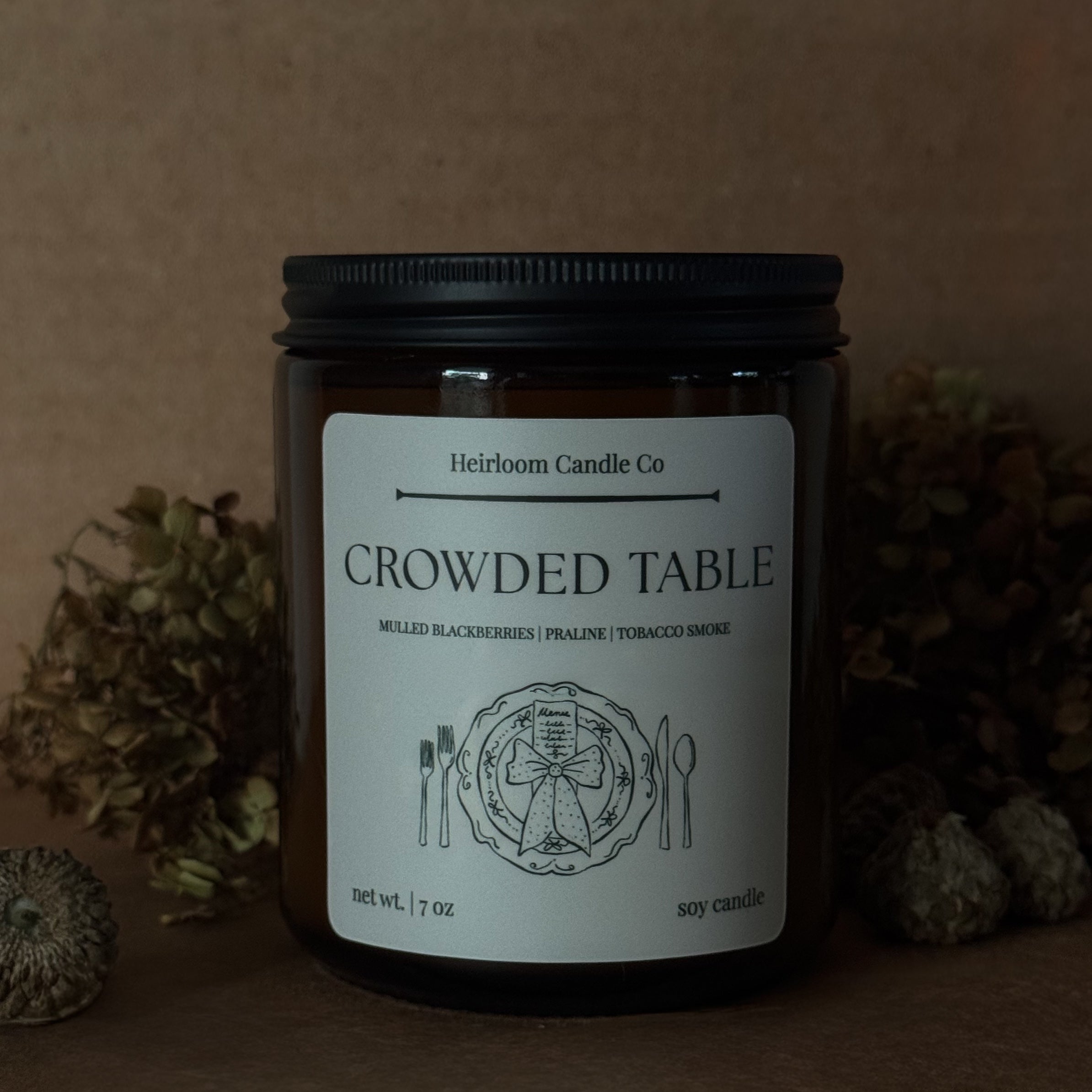 Crowded Table 7 OZ Soy Candle